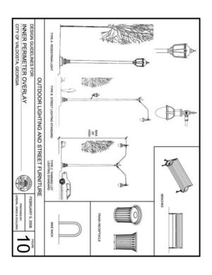 [Outdoor Lighting and Street Furniture]